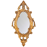 Зеркало настенное в ажурной раме бронзового цвета Classic Ornament Mirror варинант исполнения - 1 | Loft Concept в Воронеже