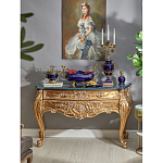 Чаша темно-синяя фарфоровая с бронзовыми ручками в виде ангелов Eden Garden варинант исполнения - 5 | Loft Concept в Воронеже