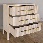 Комод Primo с 3 выдвижными ящиками Светлый дуб варинант исполнения - 5 | Loft Concept в Воронеже