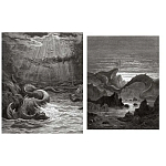 Книга Fantastic Gustave Dore варинант исполнения - 13 | Loft Concept в Воронеже