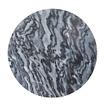 Столик кофейный с столешницей из черного мрамора Compact Black Marble Table варинант исполнения - 4 | Loft Concept в Воронеже