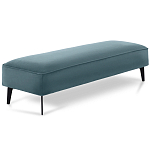 Мягкая банкетка с велюровой обивкой Velours варинант исполнения - 5 | Loft Concept в Воронеже