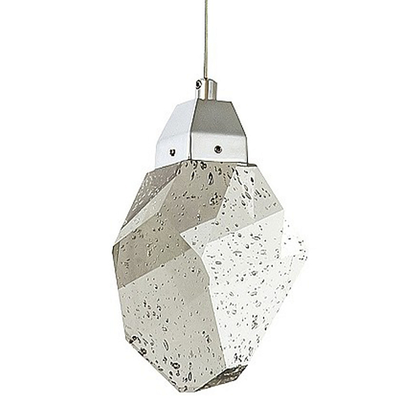 Подвесной светильник с хрустальным плафоном хром Esme Crystal Chrome Hanging Lamp Хром Прозрачный Подвесной светильник с хрустальным плафоном хром Esme Crystal Chrome Hanging Lamp Хром Прозрачный в Воронеже | Loft Concept