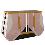 Дизайнерский комод с геометрическим рисунком Arredi варинант исполнения - 1 | Loft Concept в Воронеже