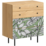 Комод с принтом на ящиках Elise Chest of Drawers варинант исполнения - 3 | Loft Concept в Воронеже