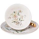 Чайная пара из фарфора 200 мл Grey Tea Porcelain Set варинант исполнения - 1 | Loft Concept в Воронеже
