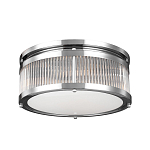 Потолочный светильник с цилиндрическим плафоном из рифленого прозрачного стекла Feiss варинант исполнения - 5 | Loft Concept в Воронеже