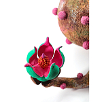 Статуэтка тропический фрукт Pandora Tropical Fruit Fuchsia Green Brown Flower варинант исполнения - 1 | Loft Concept в Воронеже
