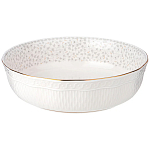 Обеденный сервиз белого цвета из фарфора на 6 персон 23 предмета Floral Charm варинант исполнения - 5 | Loft Concept в Воронеже