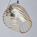 Подвесной светильник со стеклянном плафоном в форме бокала Kaleido варинант исполнения - 7 | Loft Concept в Воронеже