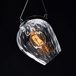 Подвесной светильник со стеклянном плафоном в форме бокала Kaleido варинант исполнения - 37 | Loft Concept в Воронеже