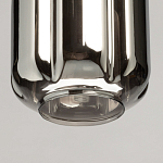 Люстра с 5-ю плафонами серого цвета Smoked Prism варинант исполнения - 5 | Loft Concept в Воронеже