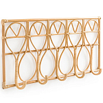 Настенная вешалка из ротанга Wila Wall Hanger L варинант исполнения - 1 | Loft Concept в Воронеже