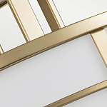 Потолочный светильник с белым матовым абажуром в металлическом каркасе Feiss варинант исполнения - 3 | Loft Concept в Воронеже