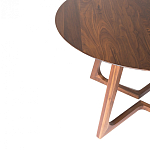 Обеденный стол круглый с изогнутыми ножками Godenza Round V Table варинант исполнения - 2 | Loft Concept в Воронеже