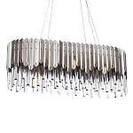 Большая многоярусная люстра Iroh Future Хром варинант исполнения - 1 | Loft Concept в Воронеже