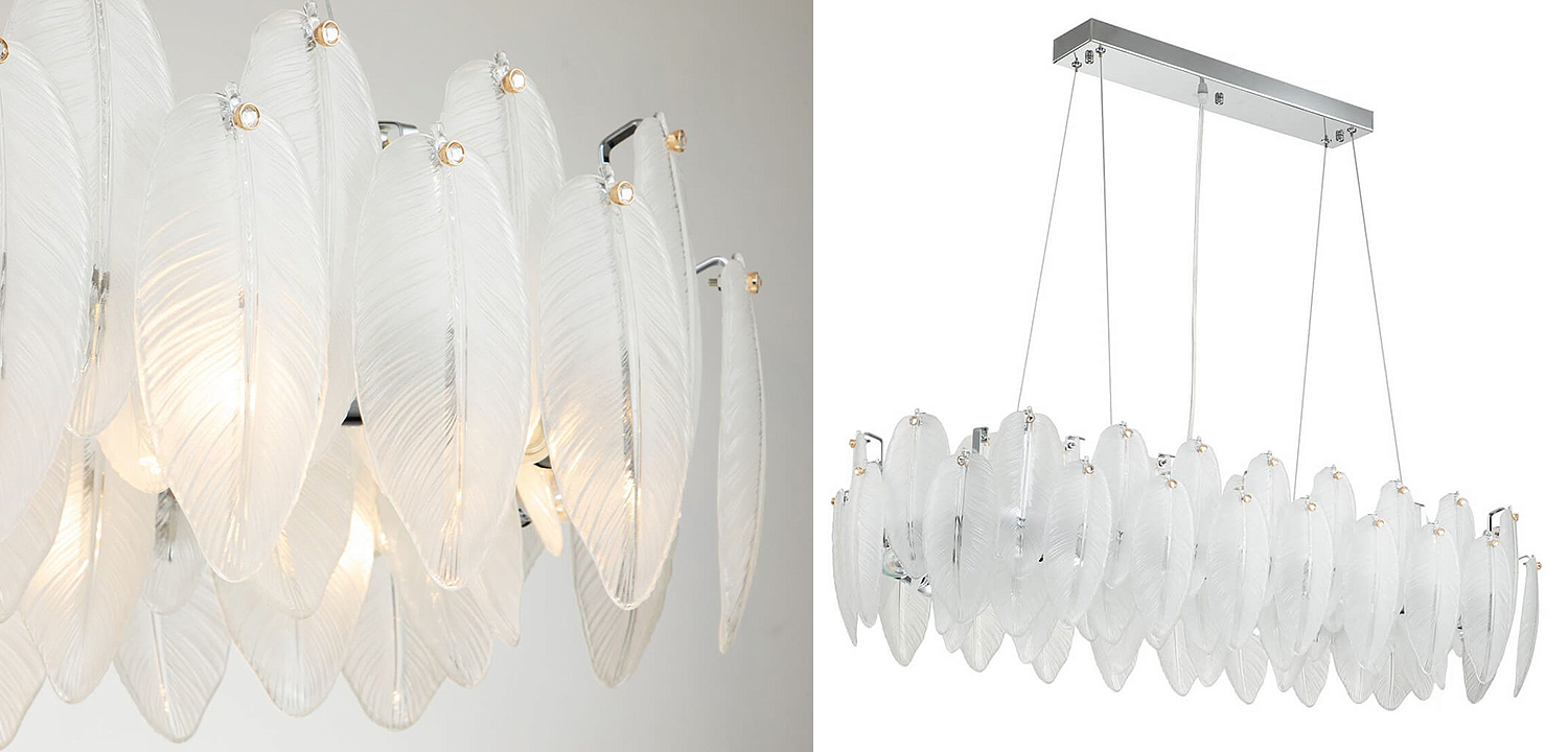 Люстра Bud Petals Chandelier Chrome Line Люстра Bud Petals Chandelier Chrome Line - Loft-Concept в Воронеже