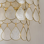 Бра с декором из натуральной морской ракушки Iridescent Light варинант исполнения - 7 | Loft Concept в Воронеже