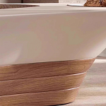 Журнальный столик фигурный со стеклянной столешницей Table Drop варинант исполнения - 5 | Loft Concept в Воронеже