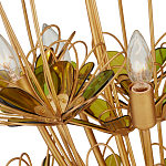 Люстра золотого цвета в форме цветка Hanging Flowers варинант исполнения - 1 | Loft Concept в Воронеже