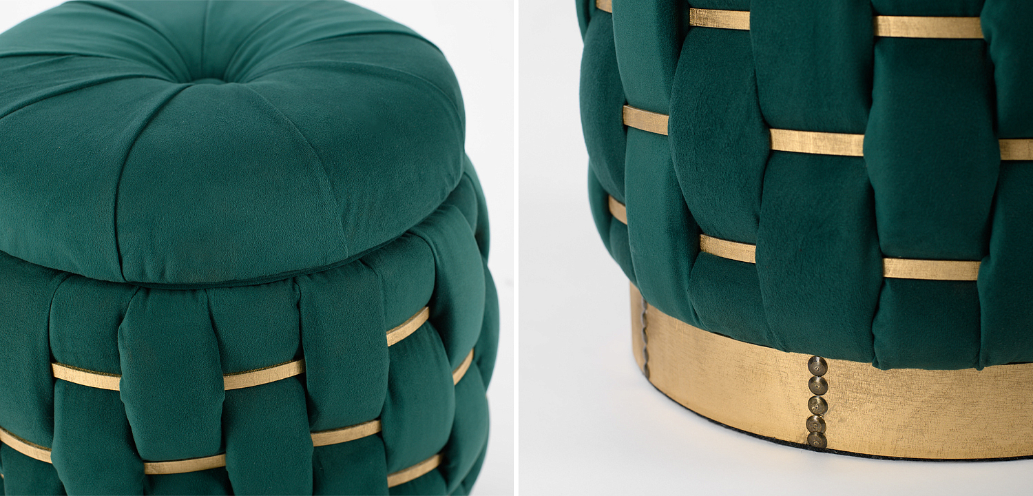 Пуф Verde Green Pouf Пуф Verde Green Pouf - Loft-Concept в Воронеже