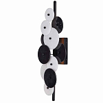 Бра светодиодное из черно-белых дисков Contrast Sample варинант исполнения - 3 | Loft Concept в Воронеже