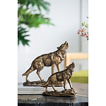 Фигурка Волк Gold варинант исполнения - 6 | Loft Concept в Воронеже