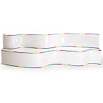 Дизайнерский модульный диван волнистой формы с цветным принтом Poltronova Superonda Sofa варинант исполнения - 5 | Loft Concept в Воронеже