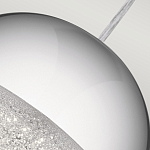 Подвесной светильник со сферическим плафоном из акрила с циркониевыми вкраплениями Kichler варинант исполнения - 6 | Loft Concept в Воронеже