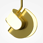 Подвесной светильник в цвете Латунь Levix варинант исполнения - 3 | Loft Concept в Воронеже