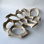 Блюдо «Бежевый коралл» варинант исполнения - 1 | Loft Concept в Воронеже