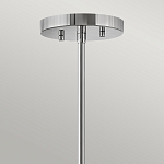 Потолочный светильник с двухслойным белым текстильным абажуром Hinkley варинант исполнения - 13 | Loft Concept в Воронеже