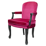Кресло Aubrey Classical Armchair rose velour варинант исполнения - 3 | Loft Concept в Воронеже
