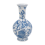 Ваза фарфоровая с синими цветочными мотивами Independence варинант исполнения - 2 | Loft Concept в Воронеже