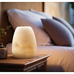 Настольная лампа в форме трапеции из натурального камня Soft Glow of Stone варинант исполнения - 4 | Loft Concept в Воронеже