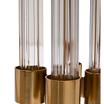 Торшер металлический со стеклянным основанием Intersection варинант исполнения - 2 | Loft Concept в Воронеже