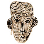 Арт-Объект из нитей Черно-Белый портрет Joana Schneider  варинант исполнения - 4 | Loft Concept в Воронеже