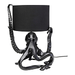 Дизайнерская Настольная лампа Черный Осьминог варинант исполнения - 1 | Loft Concept в Воронеже