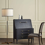 Торшер с тканевым абажуром в форме цилиндра Pinwheel Shape Base варинант исполнения - 5 | Loft Concept в Воронеже