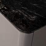 Тумба под телевизор с мраморной столешницей Presentability варинант исполнения - 3 | Loft Concept в Воронеже