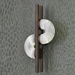 Бра  с фигурным мраморным рассеивателем Spiral of Warm Light варинант исполнения - 2 | Loft Concept в Воронеже