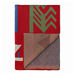 Плед хлопковый по мотивам чувашских орнаментов Ural and Siberian Patterns варинант исполнения - 2 | Loft Concept в Воронеже