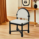 Дизайнерский стул деревянный с полукруглой спинкой Highquality варинант исполнения - 2 | Loft Concept в Воронеже