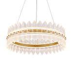 Люстра круглая с декоративными элементами в виде лепестков Round Light Flashing варинант исполнения - 1 | Loft Concept в Воронеже