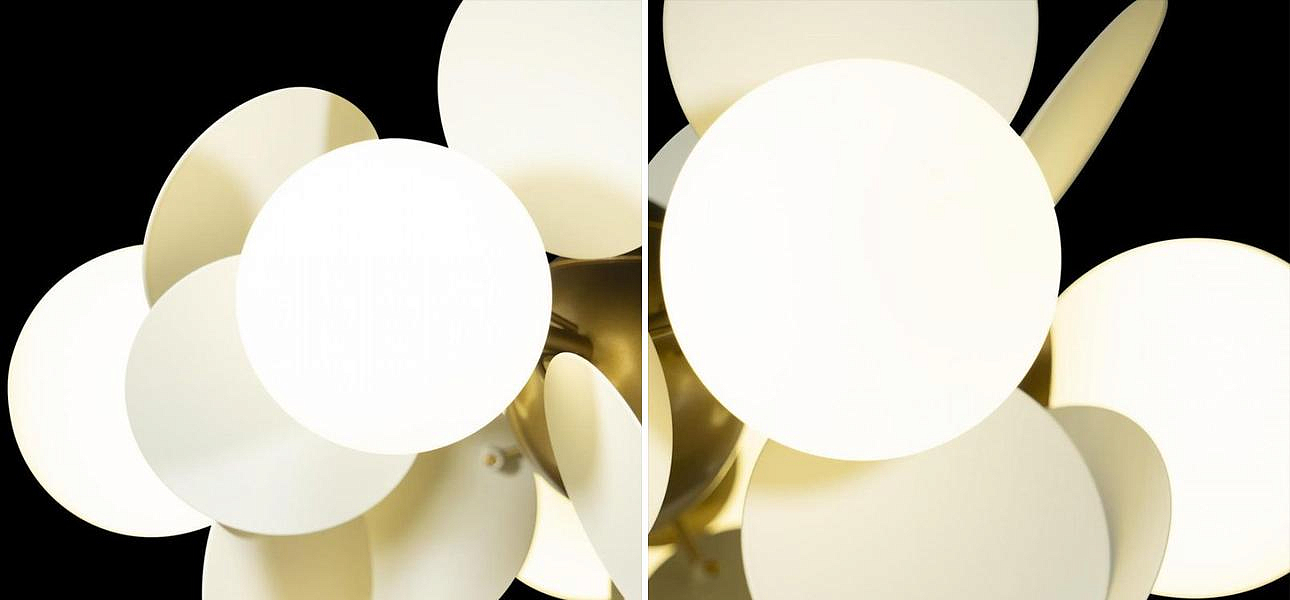 Люстра MATISSE Chandelier White 6 ламп Люстра MATISSE Chandelier White 6 ламп - Loft-Concept в Воронеже