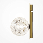 Бра с плафоном из прозрачного стекла с пузырьками воздуха Effervia варинант исполнения - 2 | Loft Concept в Воронеже