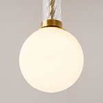 Подвесной светильник со стеклянными вставками Helios варинант исполнения - 5 | Loft Concept в Воронеже