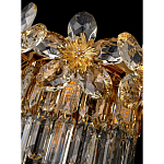 Бра с декоративными элементами в виде крупных хрустальных цветов Palace Gardens варинант исполнения - 3 | Loft Concept в Воронеже