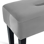 Мягкий  пуф на черных ножках Winton Pouf варинант исполнения - 26 | Loft Concept в Воронеже