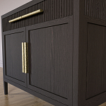 Буфет Primo с двумя ящиками и двумя фасадами шпон орех варинант исполнения - 6 | Loft Concept в Воронеже